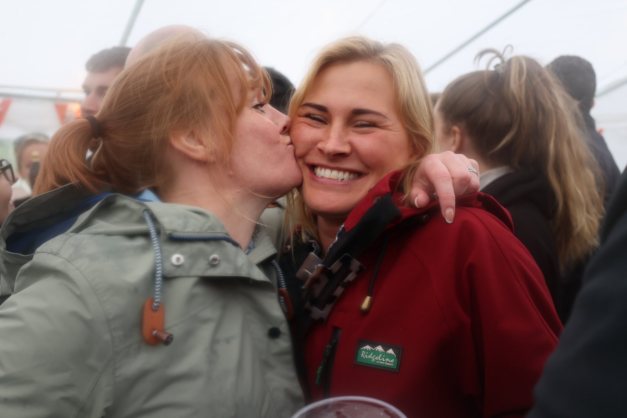 Happy people at CowFest